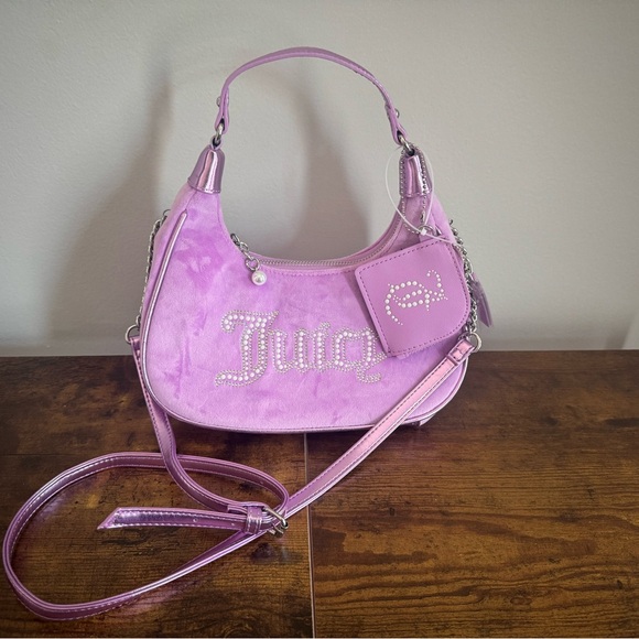 Juicy Couture Lavender Shoulder Bag - Picture 1 of 5